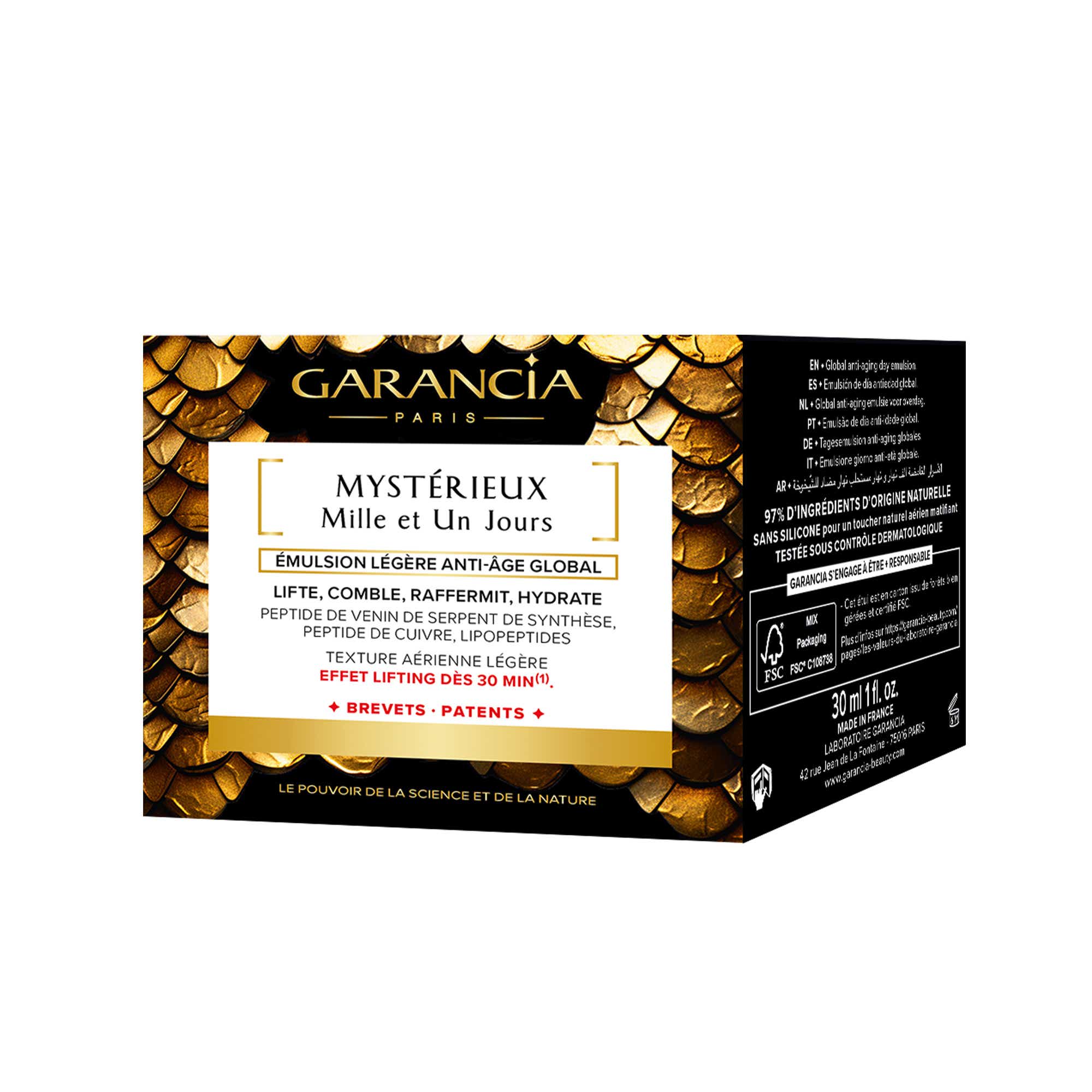 GARANCIA MYSTERIEUX 1001 JOURS EMULSION DE JOUR ANTI AGE 30ML