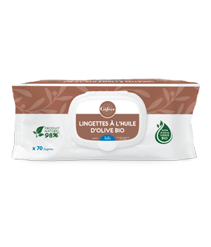 GIFRER LINGETTES A L HUILE OLIVE 70 LINGETTES