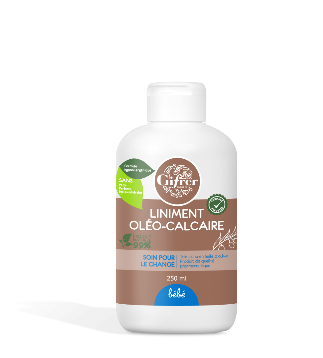 GIFRER LINIMENT OLEO CALCAIRE 250ML