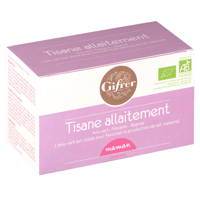 GIFRER TISANE ALLAITEMENT 20 SACHETS