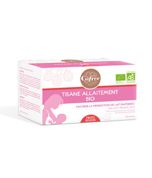 GIFRER TISANE ALLAITEMENT FRUITS ROUGES 20 SACHETS