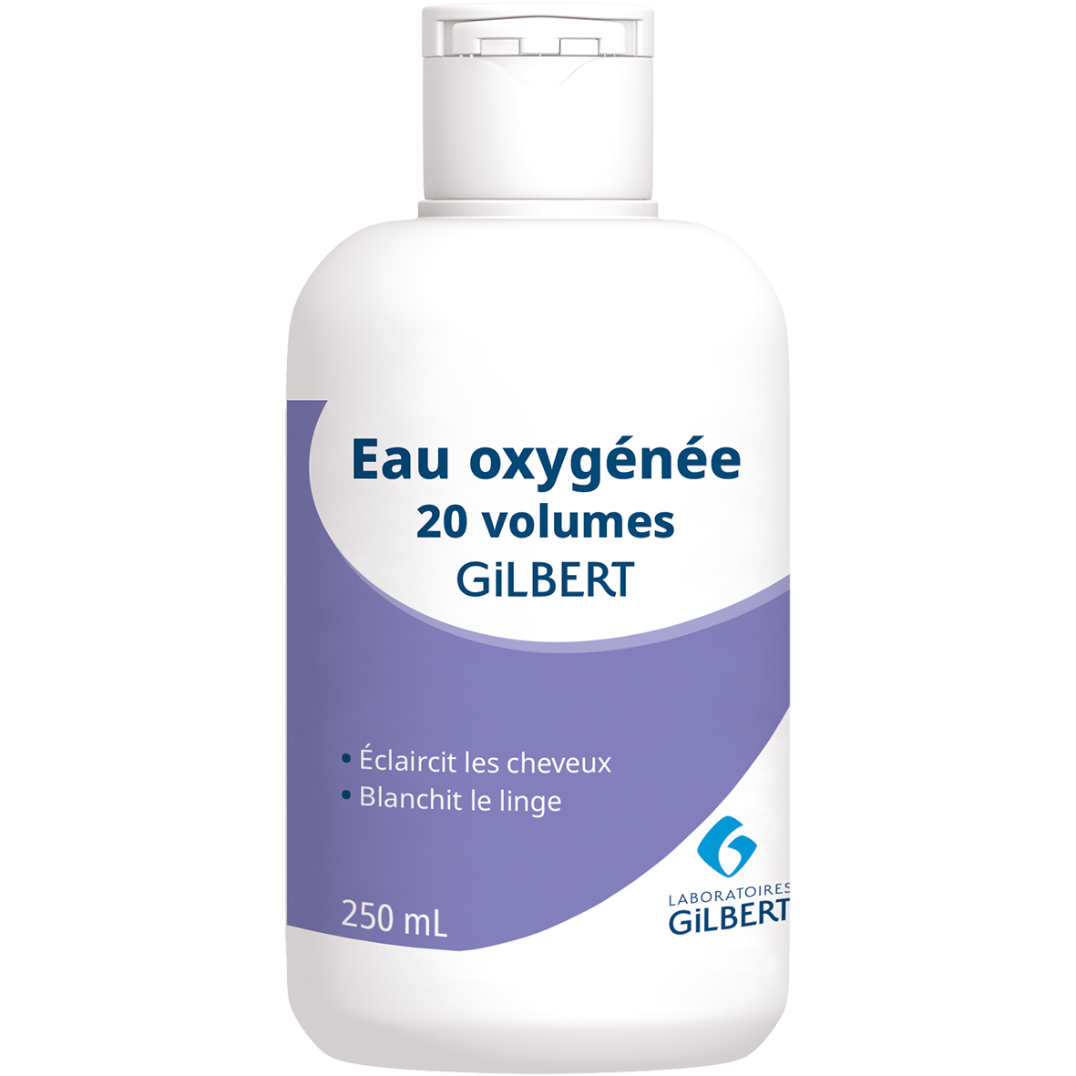 GILBERT EAU OXYGENEE 20 VOLUMES FLACON 250ML