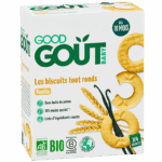 GOOD GOUT LES BISCUITS TOUT RONDS VANILLE 80G