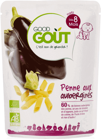 GOOD GOUT PENNES AUX AUBERGINES 190G