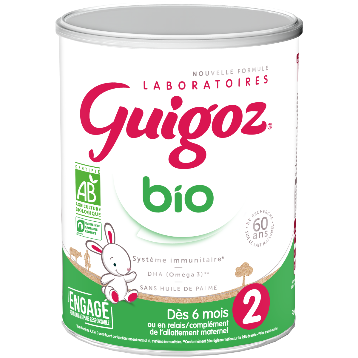 GUIGOZ BIO 2 OPTIPRO 800G