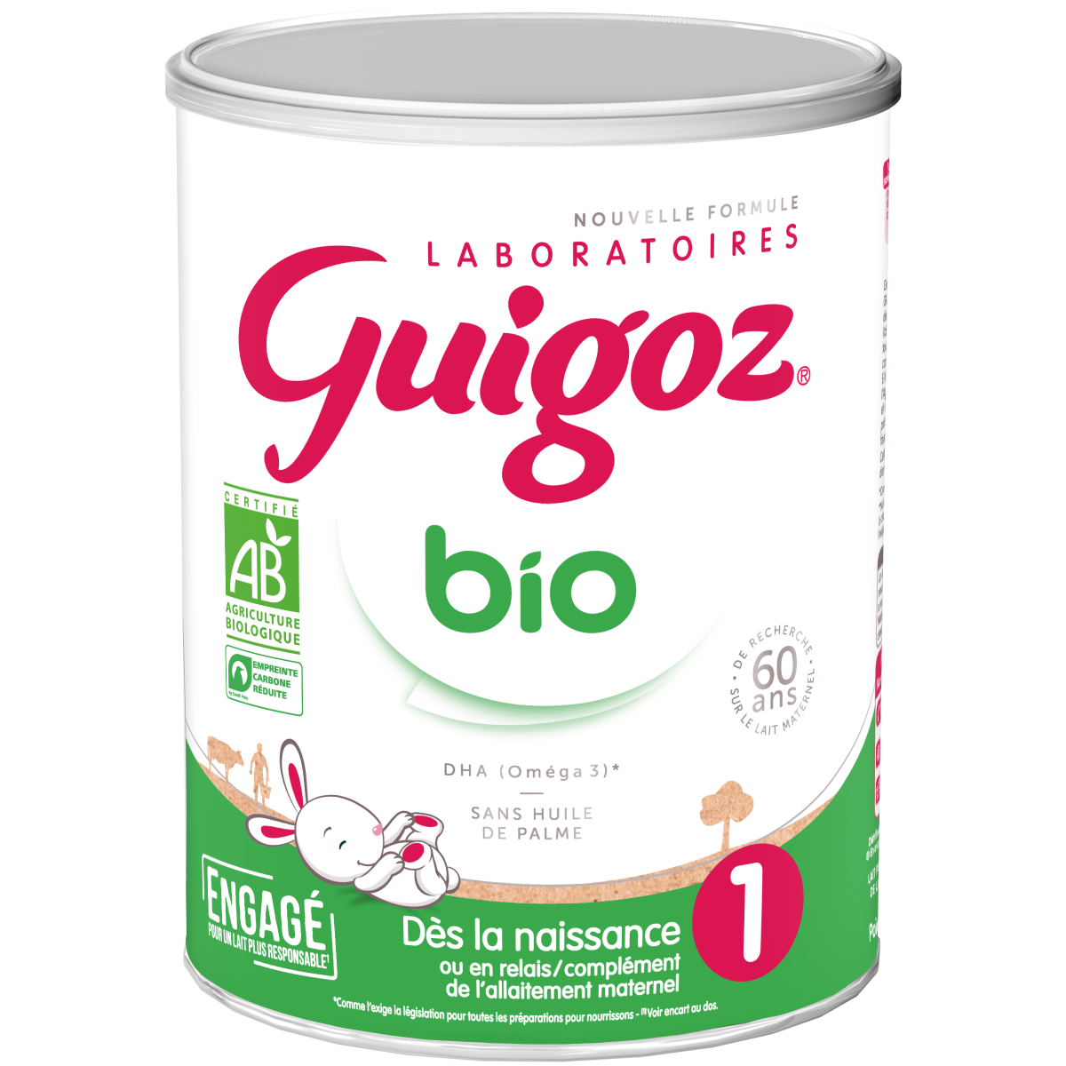 GUIGOZ LAIT BIO 1 800G