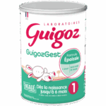 GUIGOZGEST LAIT 1ER AGE FORMULE EPAISSIE DES LA NAISSANCE JUSQU A 6 MOIS 780G