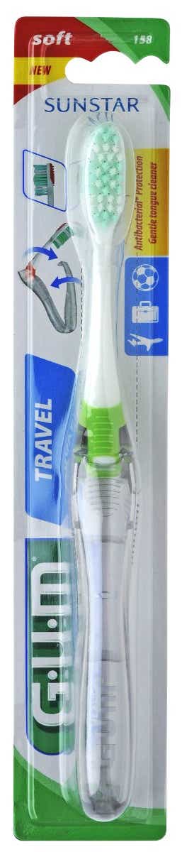 GUM BROSSE A DENTS DE VOYAGE 158 ADULTE 1 UNITE