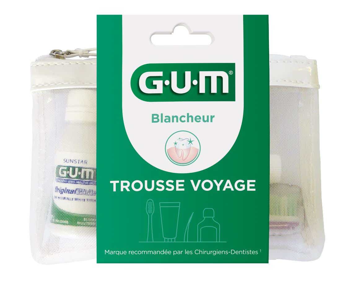 GUM TROUSSE VOYAGE BLANCHEUR