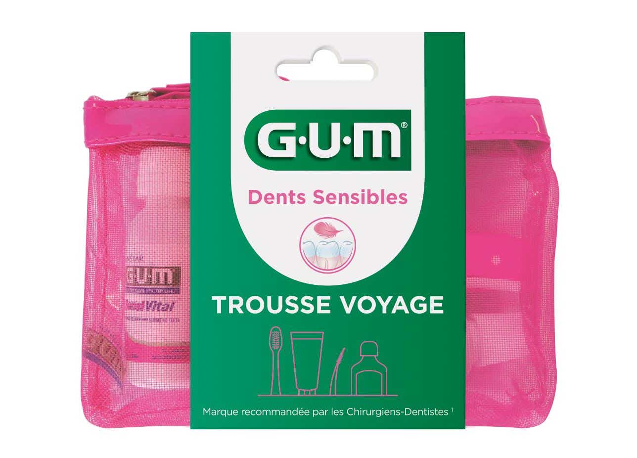GUM TROUSSE VOYAGE DENTS SENSIBLES