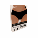 HER UNDERWEAR ALMA CULOTTE MENSTRUELLE BLACK ONYX TAILLE XS