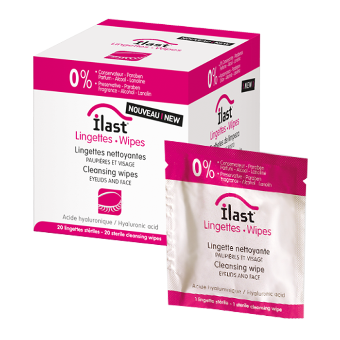 HORUS PHARMA ILAST LINGETTES NETTOYANTES 20 LINGETTES
