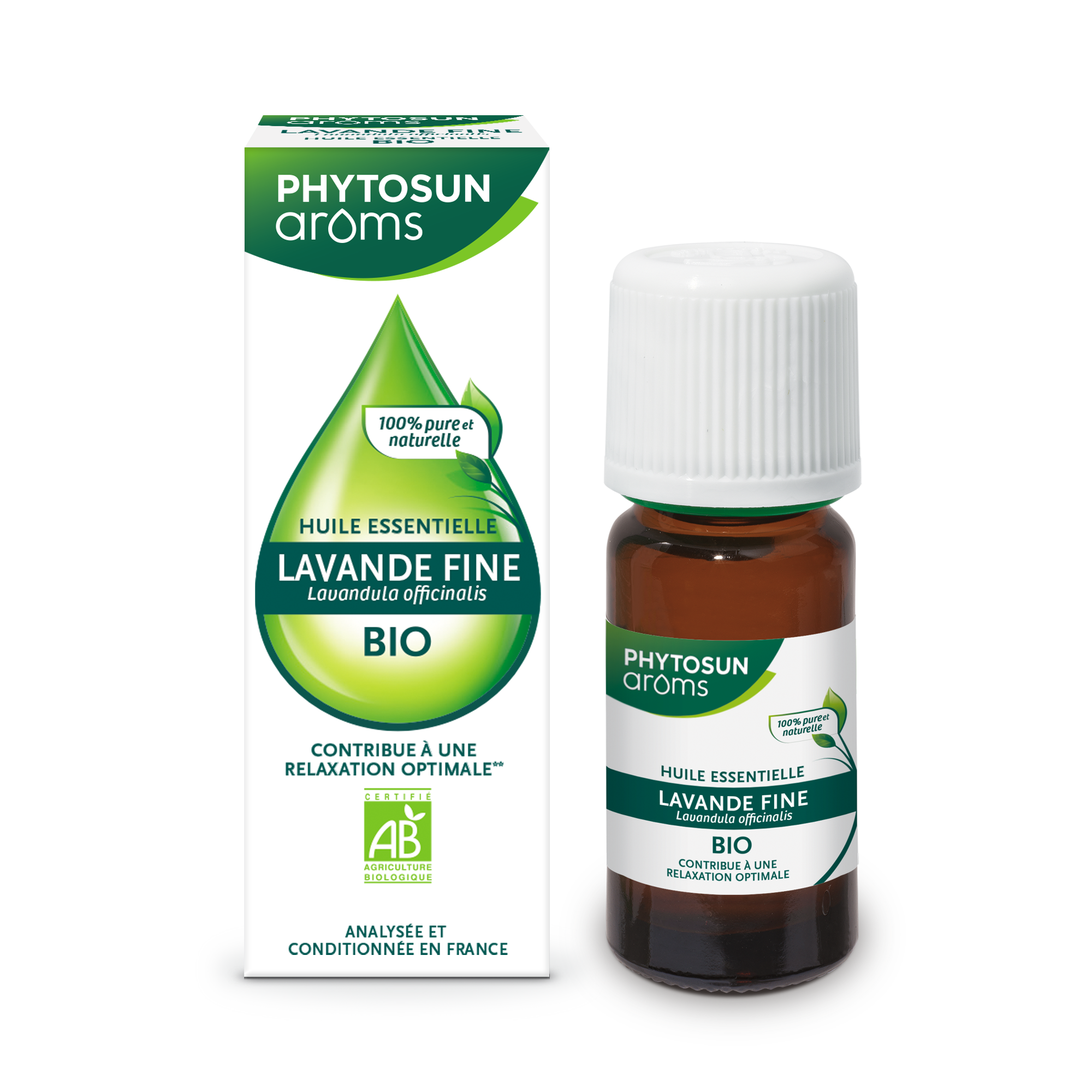 HUILE ESSENTIELLE DE LAVANDE FINE 10ML