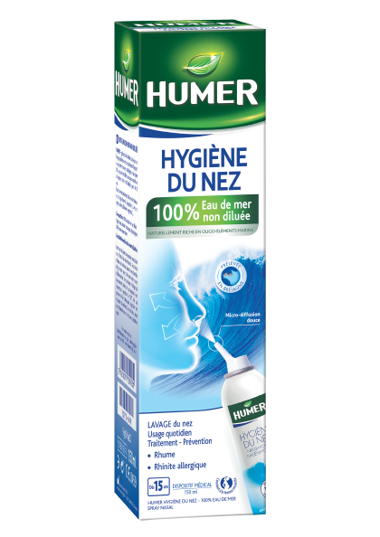 HUMER SPRAY NASAL HYGIENE DU NEZ 150ML
