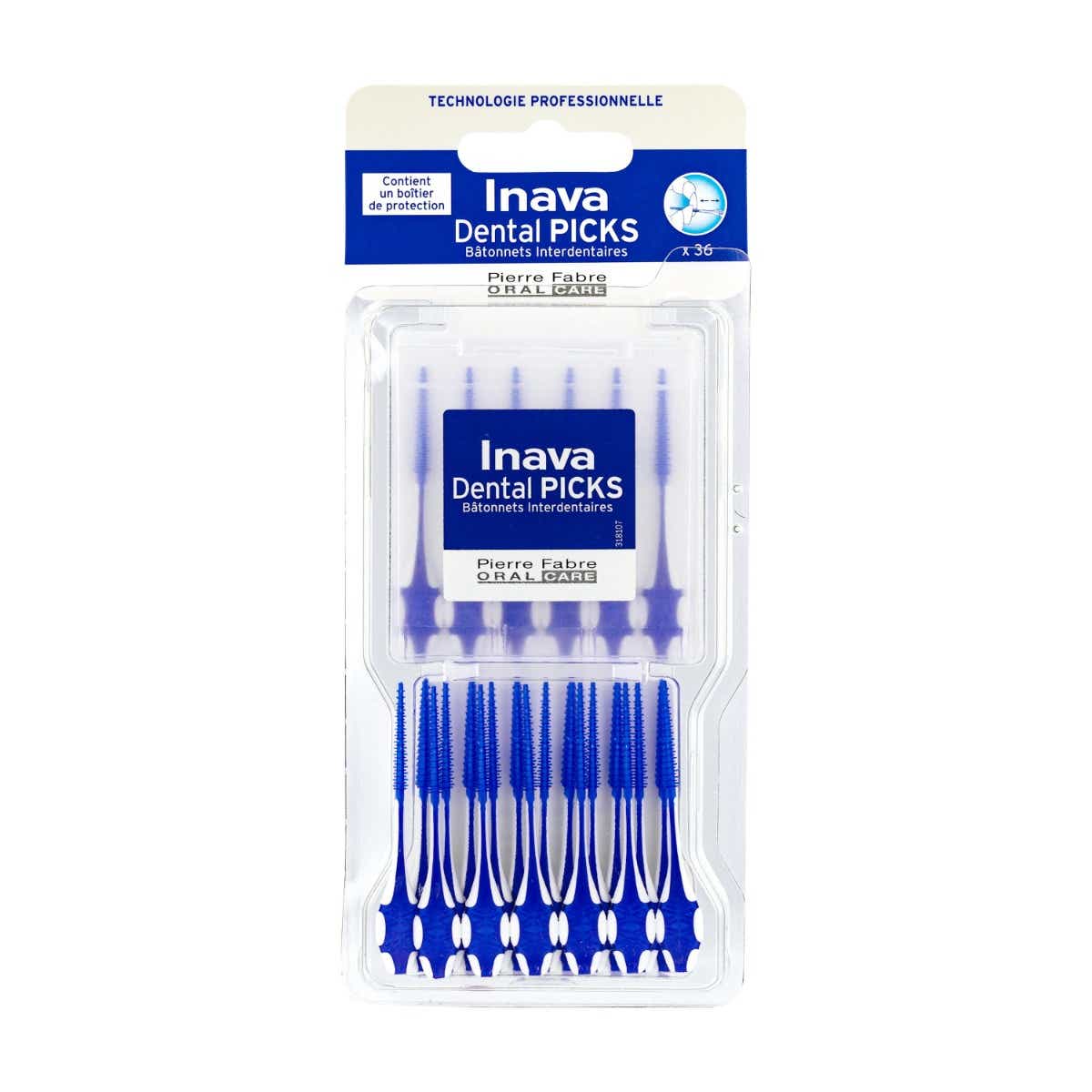 INAVA DENTAL PICKS BATONNETS INTERDENTAIRES 36 PIECES