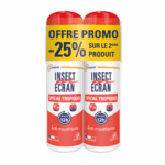 INSECT ECRAN SPRAY REPULSIF PEAU ADULTES ET ENFANTS SPECIAL TROPIQUES 2X75ML