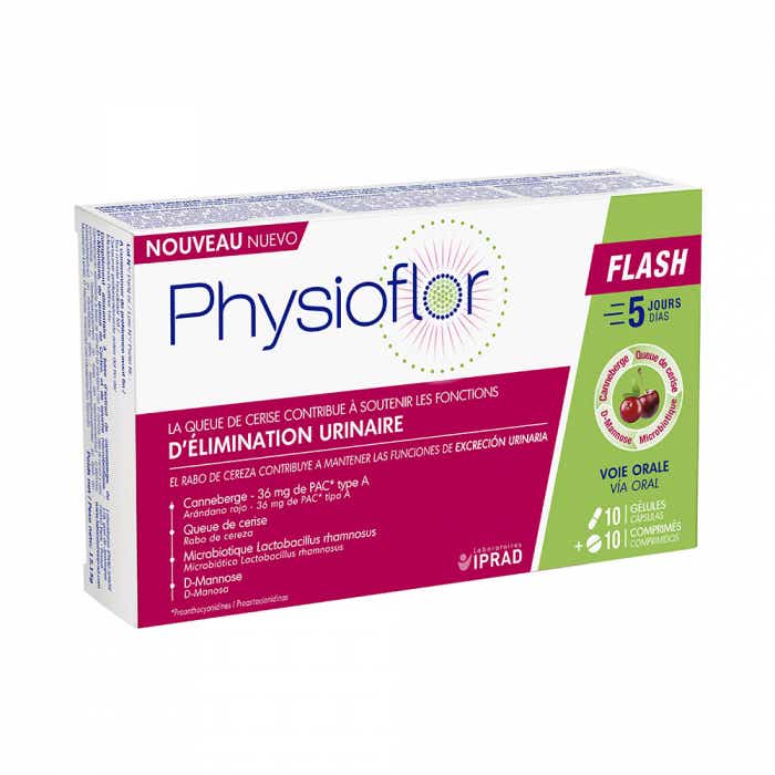 IPDRAD PHYSIOFLOR FLASH 10 GELULES 10 COMPRIMES