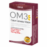 ISODIS NATURA OM3 COEUR CERVEAU VISION 60CAPSULES