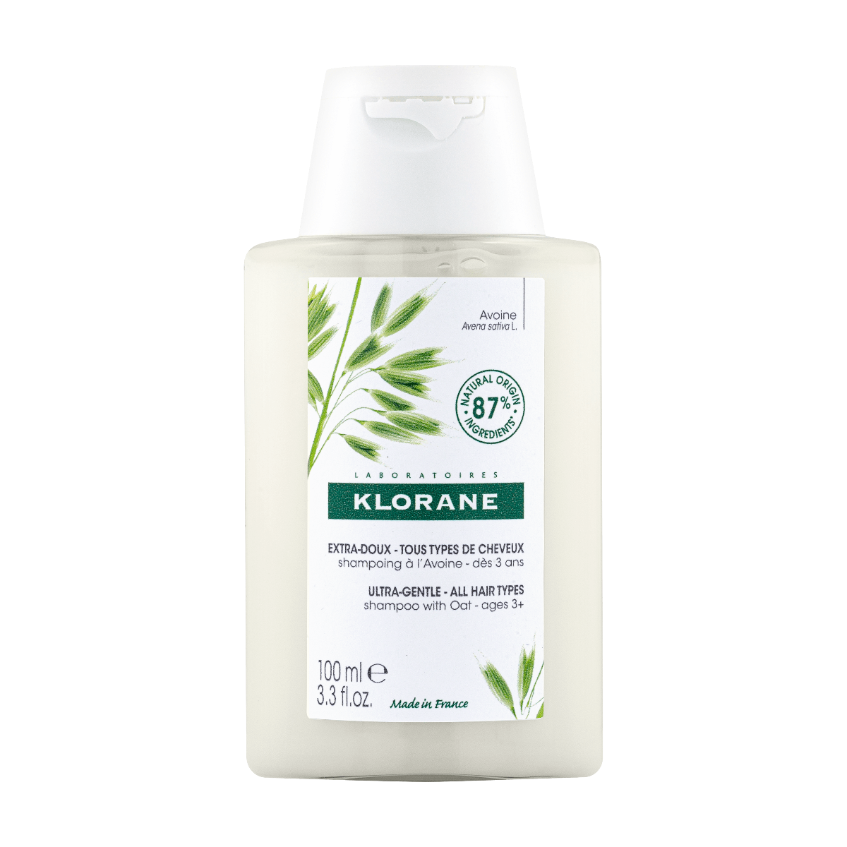 KLORANE SHAMPOING EXTRA DOUX A L AVOINE 100ML