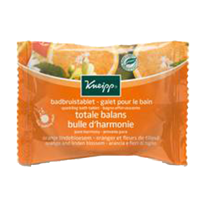 KNEIPP GALET DE BAIN EXTRA EFFERVESCENT TILLEUL ORANGER 80G