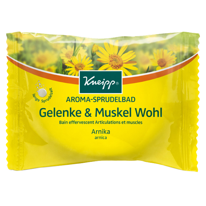 KNEIPP GALET EFFERVESCENT POUR LE BAIN ARNICA 80G