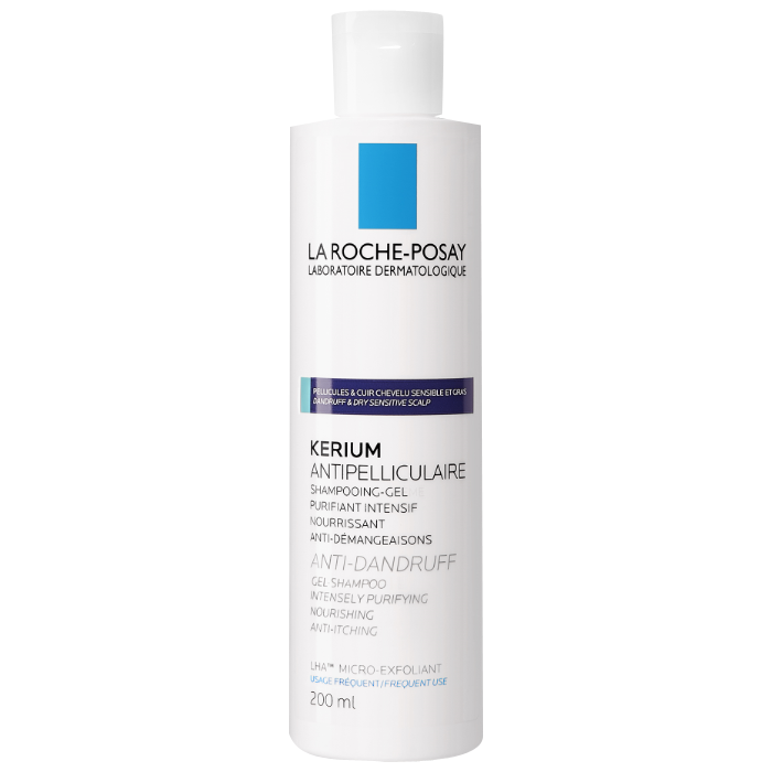 LA ROCHE POSAY KERIUM SHAMPOOING GEL POUR PELLICULES GRASSES 200ML