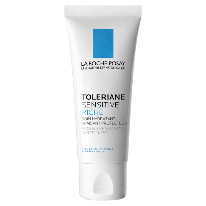 LA ROCHE POSAY TOLERIANE SENSITIVE CREME HYDRATANTE ANTI ROUGEURS RICHE PEAUX SECHES 40ML