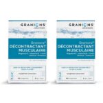 LABORATOIRE DES GRANIONS DECONTRACTANT MUSCULAIRE LOT DE 2 X 60 COMPRIMES