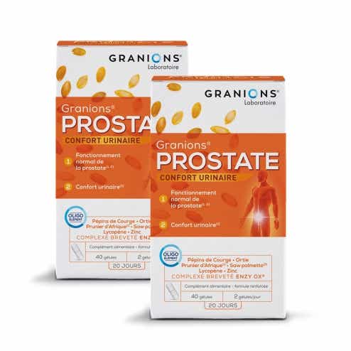 LABORATOIRE DES GRANIONS PROSTATE 2X40 GELULES