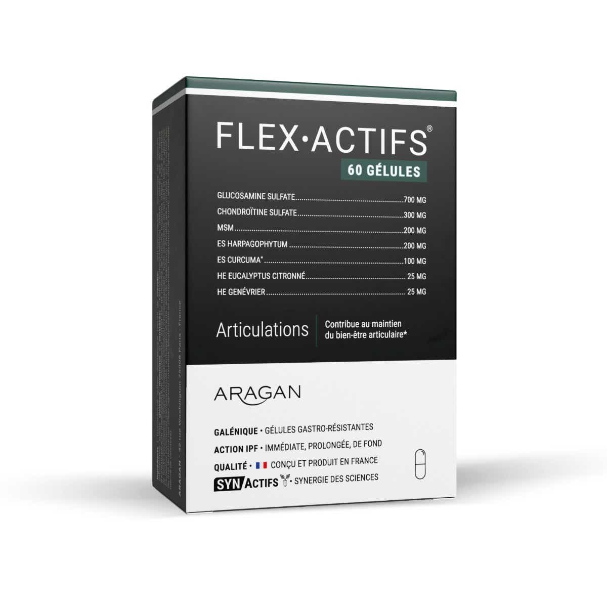 LABORATOIRE SYNACTIFS FLEX ACTIFS ARTICULATIONS 60 GELULES