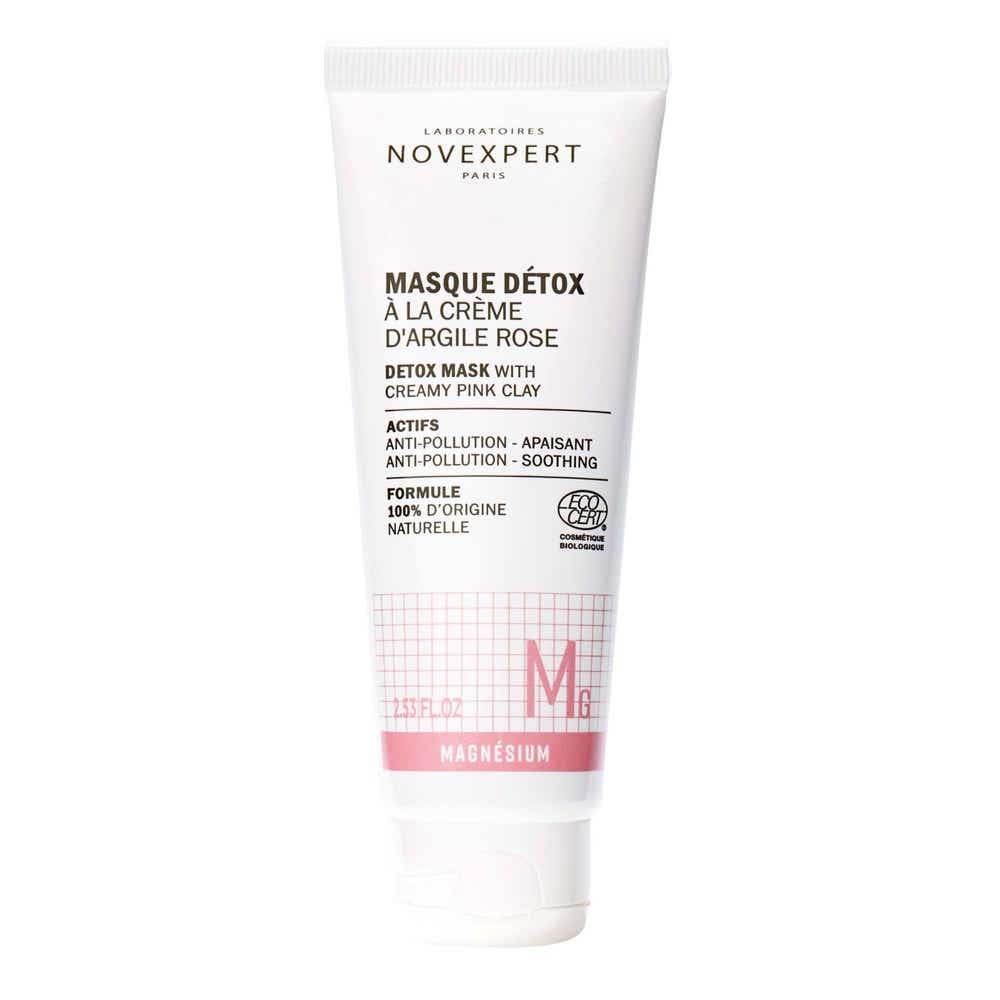 LABORATOIRES NOVEXPERT MASQUE DETOX A LA CREME D ARGILE ROSE 75ML