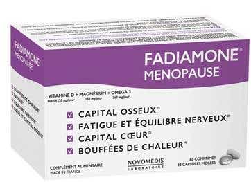 LABORATOIRES NOVOMEDIS FADIAMONE MENOPAUSE 60 COMPRIMES 30 CAPSULES