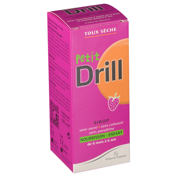 LABORATOIRES PIERRE FABRE SIROP PETIT DRILL TOUX SECHE 125 ML