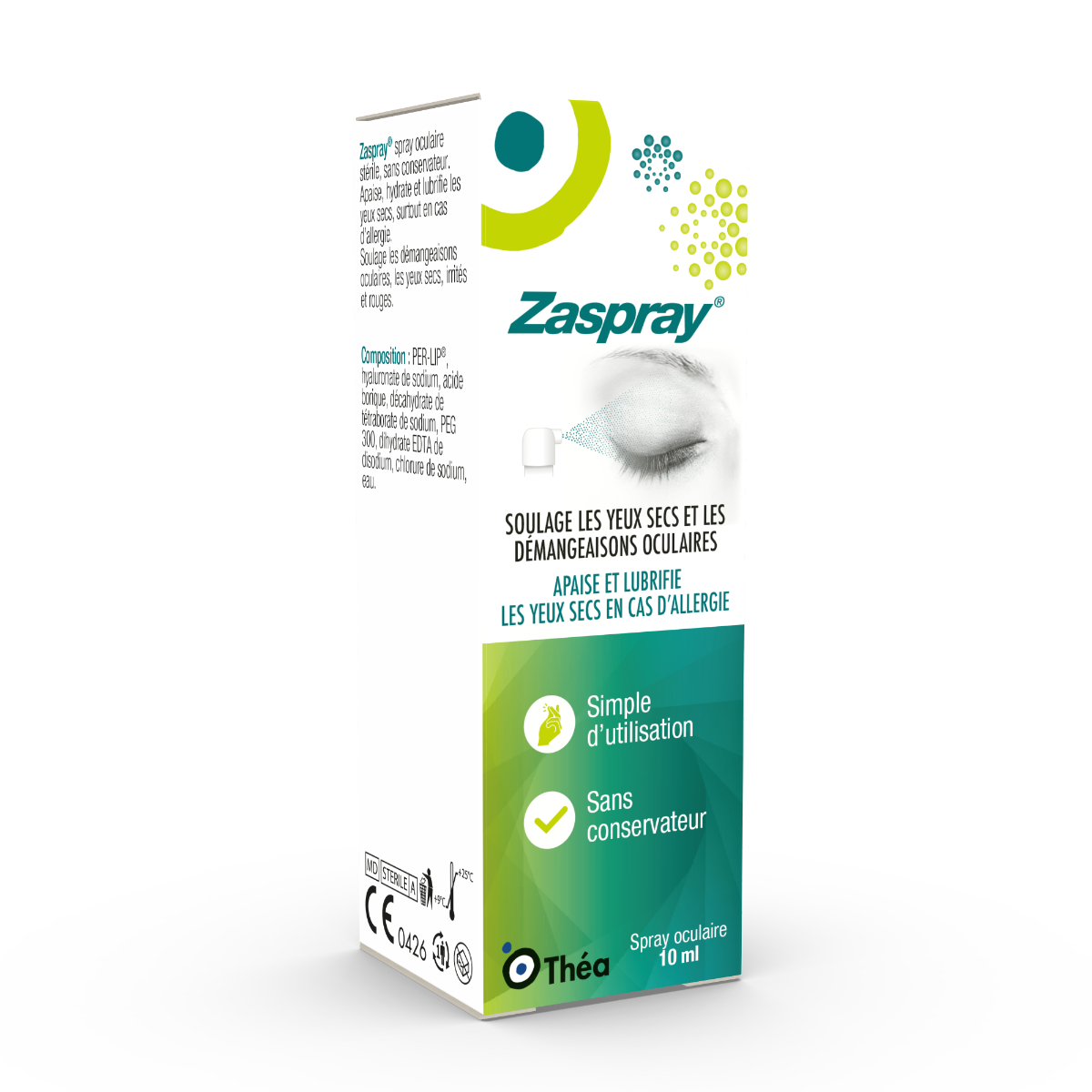 LABORATOIRES THEA ZASPRAY SPRAY OCULAIRE 10ML