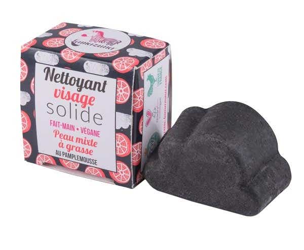 LAMAZUNA NETTOYANT VISAGE SOLIDE PEAU MIXTE ET GRASSE AU PAMPLEMOUSSE 25G