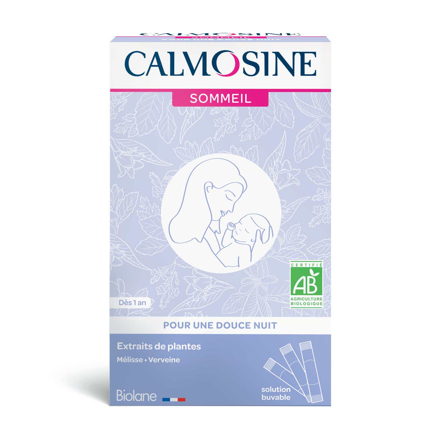 LAUDAVIE CALMOSINE SOMMEIL BIO 14 DOSETTES