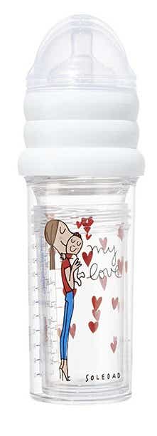 LE BIBERON FRANCAIS SET DE 3 BIBERONS MY LOVE