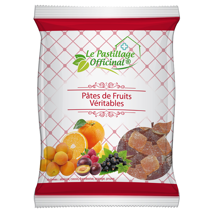 LE PASTILLAGE OFFICINAL PATES DE FRUITS VERITABLES 100G