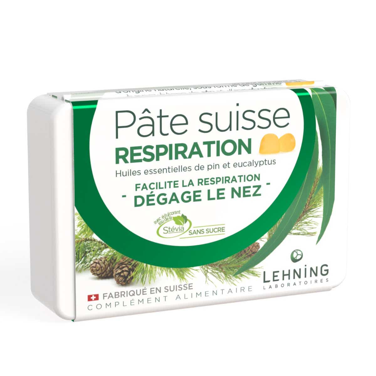 LEHNING PATE SUISSE PIN ET EUCALYPTUS 40 UNITES