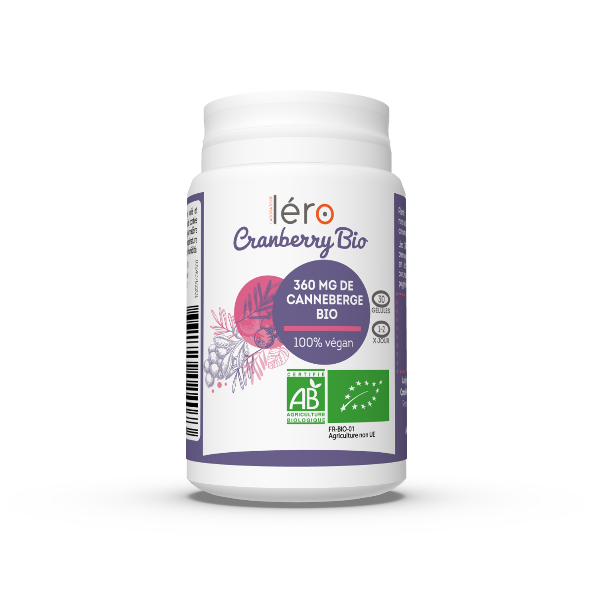 LERO CRANBERRY BIO 30 GELULES