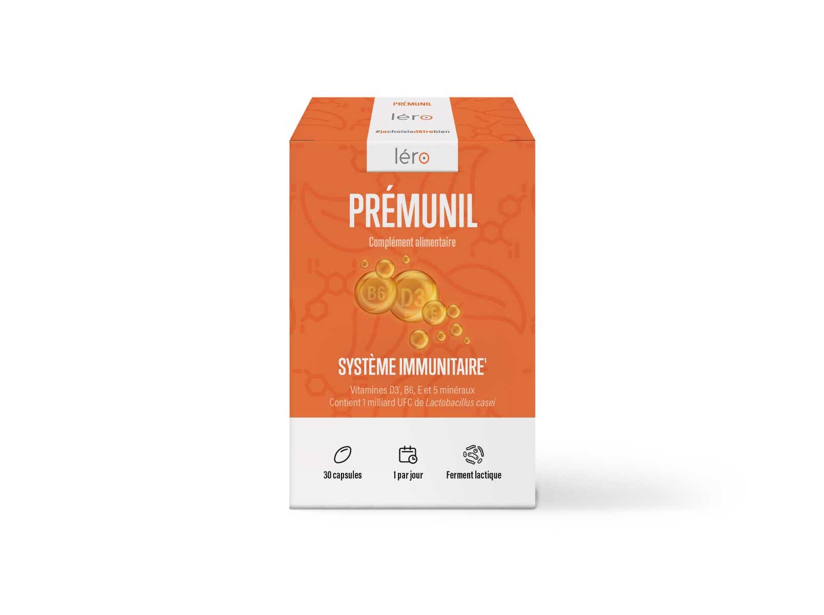 LERO PREMUNIL DEFENSES IMMUNITAIRES 30 CAPSULES