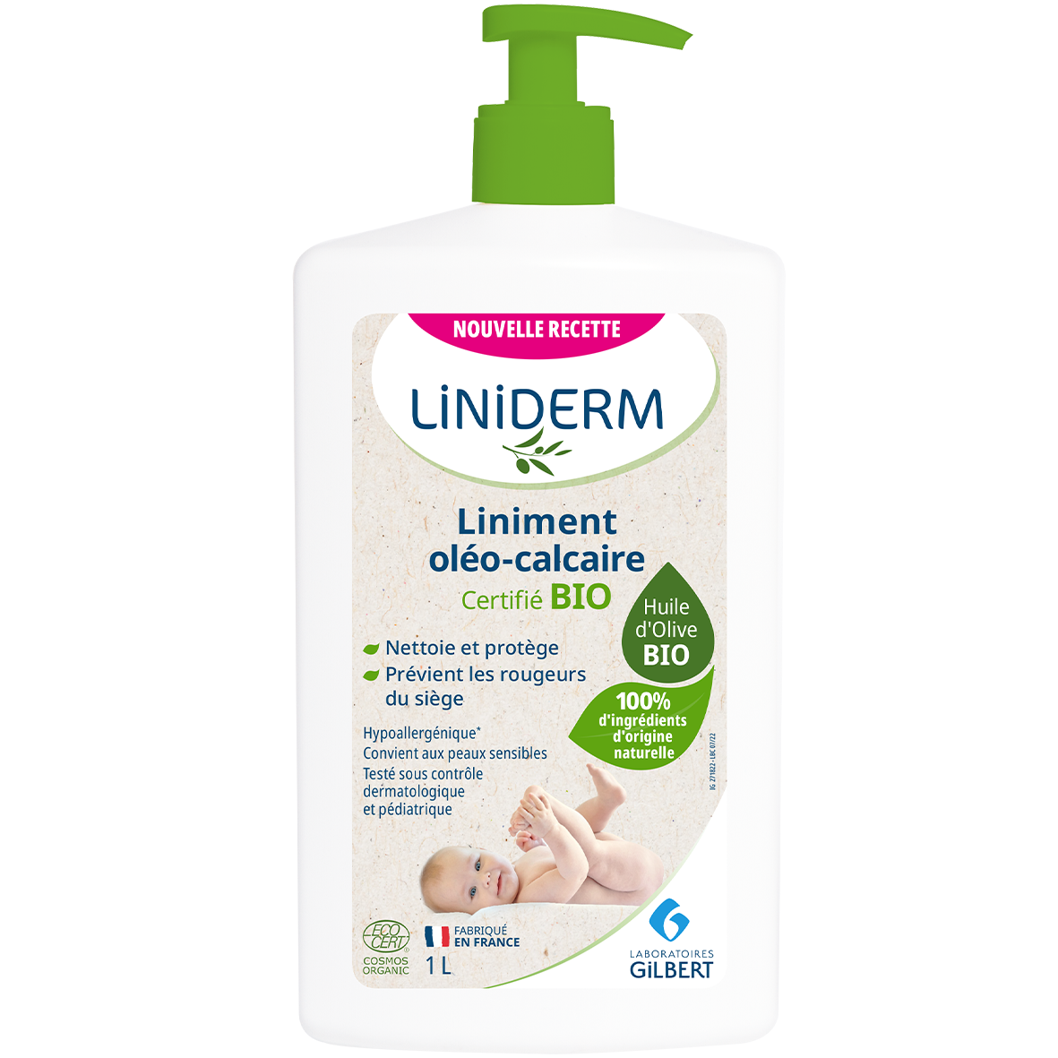 LINIDERM LINIMENT OLEO CALCAIRE BIO 1L