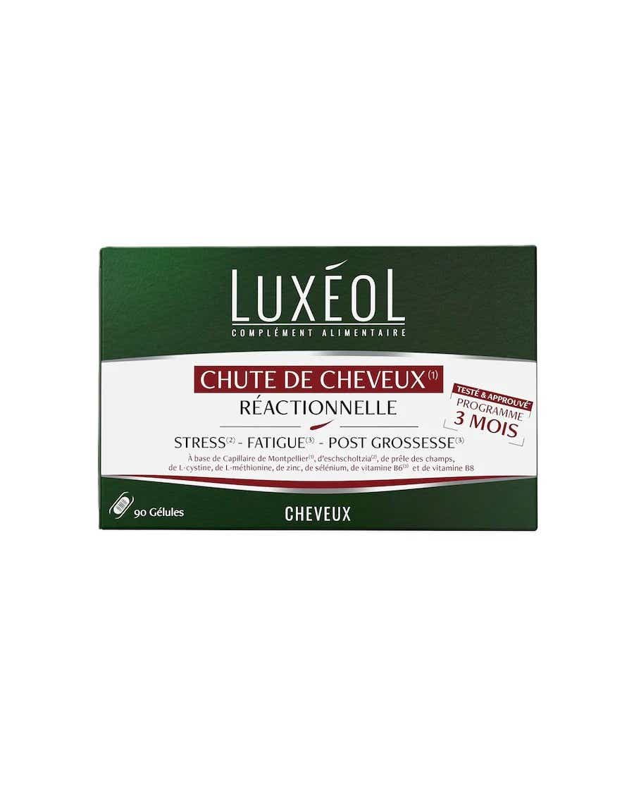 LUXEOL CHUTE DE CHEVEUX REACTIONNELLE 90 CAPSULES