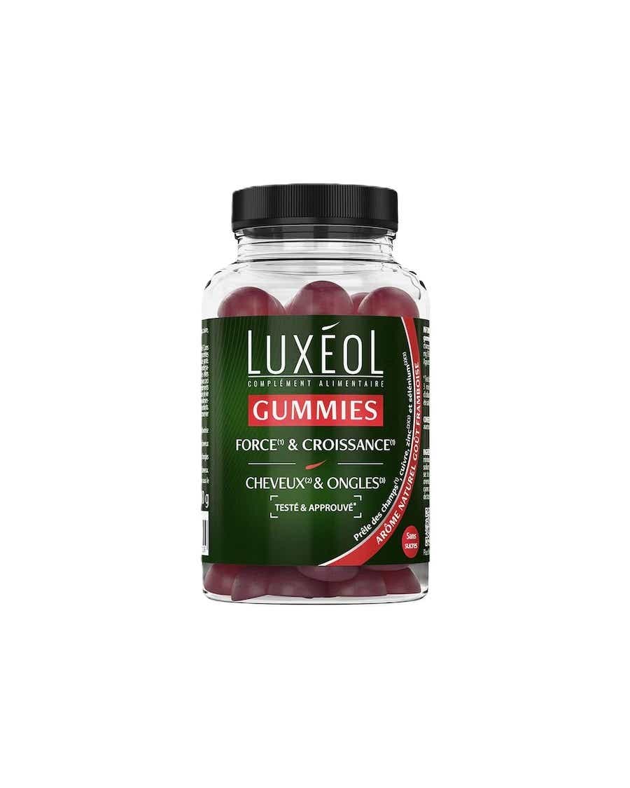 LUXEOL FORCE ET CROISSANCE CHEVEUX ET ONGLES 60 GUMMIES