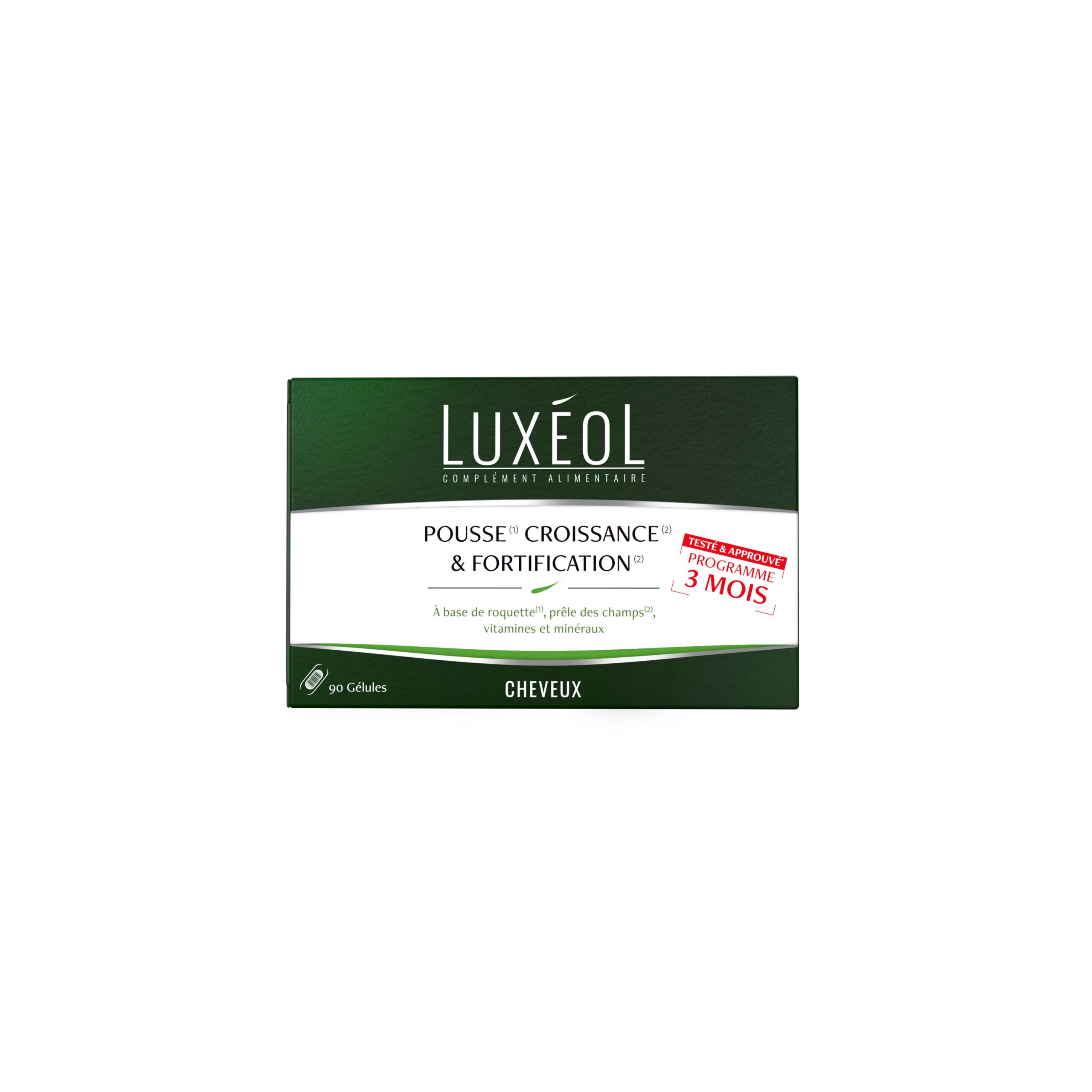 LUXEOL POUSSE CROISSANCE ET FORTIFICATION 90 GELULES