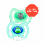 MAM SUCETTE ANNEAU NUIT 6 MOIS ET PLUS 2 UNITES