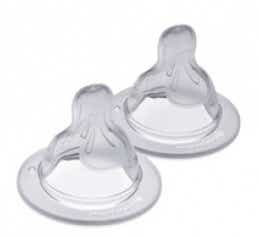 MAM TETINE SILK EN SILICONE DEBIT 2 MOYEN 2 UNITES