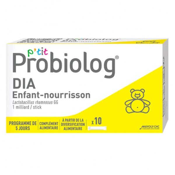 MAYOLI SPINDLER PROBIOLOG ENFANT NOURRISSON POUDRE ORALE 10 STICK