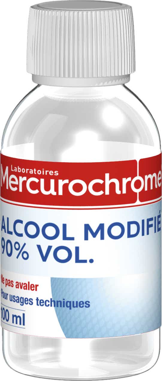 MERCUROCHROME ALCOOL A 90 MODIFIE 100 ML