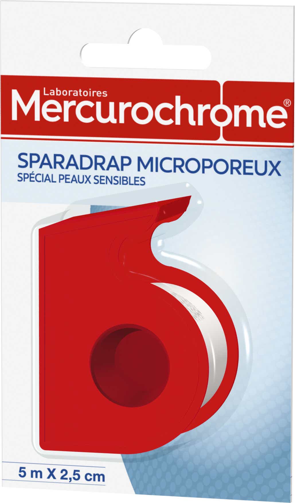 MERCUROCHROME SPARADRAP MICROPOREUX 5MX2 5CM